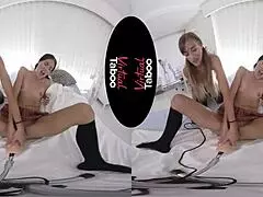 Twins try taboo fucking machine pov masturbation