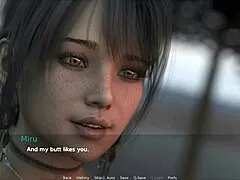 where it all began with sexy japanese woman posing nude on her journey back home part 2