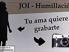 joi con anal cei y humillacion prepara la camara