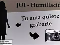 joi con anal cei y humillacion prepara la camara