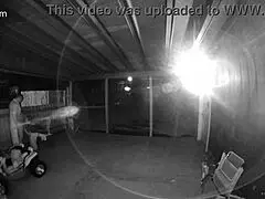 caught sucking and fucking big dick on back porch creampie