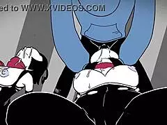 Derpixon's mime and dash in deepthroat action