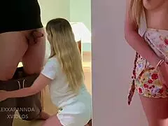 Que rico como follan mis compañeros de piso sexo duro en la mesa con teen 18+