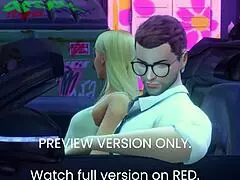 Feel The Passion In My Art Professor's Intimate 3D Lesson.