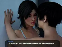 In Milfy City schleicht Typ nachts ins Stiefschwesterzimmer für wilden 3D-Sex