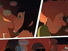 mavis loses virginity in bdsm dp anal gangbang 😈