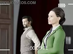 first scene of the full measure animated spanking series