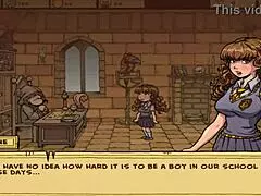 akaburs witch trainer playthrough where slut gets clothes ripped, flashes, dances, and sucks in cosplay