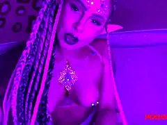 Pocahontas Powers Through Intense Anal With Big Ass On Glass Dildo. Victorious Halloween 2020 Theme In Private Cam Promo Complete On Red.