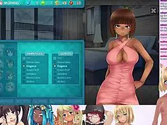 VTUBER LEWDNEKO PLAYS HUNIEPOP 2 DOUBLE DATE PART 7