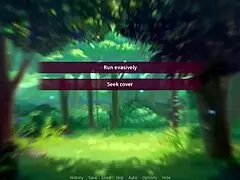 Lucy says, 'I've got big tits problems in this anime game'