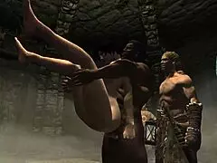 I feel so trapped as Claire faces intense trouble in this rough 3D porn adventure