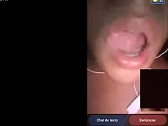 This sexy woman is performing live on her webcam. Everyone can see her hot moves.