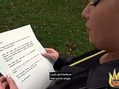 Curvy Blonde Lena Nitro Fucks Blind Date With Pierced Nipples