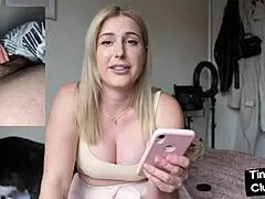 Busty Babe Solo Dirty Talk on Small Weak Dicks!