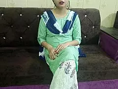 Indian Step Mom Says, Dirty Talk with Step Son