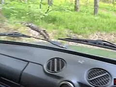 Picked Up Teen Girl, Drove to Forest, and Fucked Her Hard Doggy Style