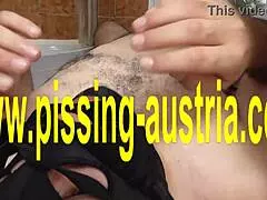 Nicole pee in mouth of him