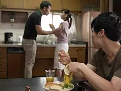 Damn! Stunning Japanese Wife Gets Wild Muff Diving Action!