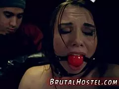 Bound Teen Girl Endures Feet Tickling in Hardcore BDSM Session With Aidra Fox and Kharlie Stone