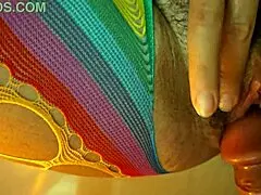 Pale Cutie in Uniform Uses Hardcore Toy Machine for Group Banging and Squirting