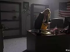 embassy janitor fucks spy in bondage