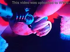 Bound slave surrenders to cock in extreme bondage fetish.