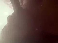 My cousin sucking my dick in the shower