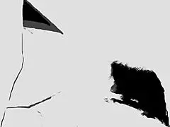 retro anime cartoon depicts group banging in creampie gangbang