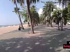 Thai teen 18+ bubble butt girlfriend fucked on balcony by boyfriend's big cock!