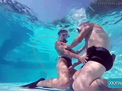 Underwater hardcore sex with Minnie Manga at the pool. Her blowjobs are just unreal!