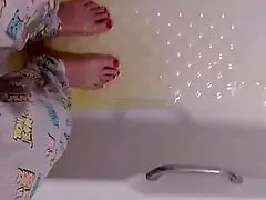 Squirting Orgasm In Lingerie With Shaved Pussy Fingering