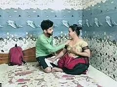 madam seduces young 18+ student for steamy private tuition sex