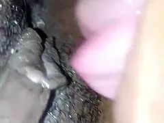 Våd stor pik knepper fed røv BBW