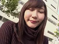 Drunk Japanese girl Momoko Miyazono gets slammed hard after dinner