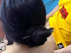 beautiful boss transforms into chang'e and jade rabbit for mid-autumn playtime fun