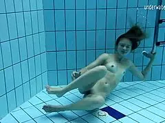 Isn't Petite Clara's Small Tits Underwater Amazing?