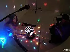 Alison Tyler's backstage solo moments unfold