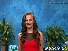 Sexy Angel Sucks Hard and Fucks Wild in Tight Oiled Pussy POV