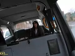 Fake taxi Mali Ubon plays with her toys before rough backseat fuck