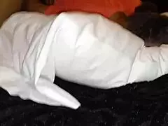 teen neighbor ebony slut gets a quick fuck from her black neighbor in the house