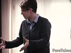 Sexy Inked Babe Anally Ruined by Father-in-Law in Taboo Old and Young Clash