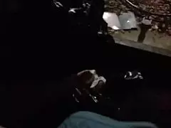 that big chick got piped in the garage