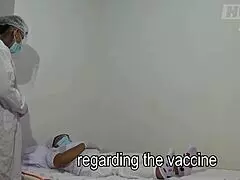 Doctor Gives Bareback Vaccine