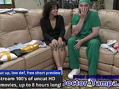 Become Doctor Tampa - Nicole Luva's First Gyno Exam With Gloved Hands And Nurse Aria Nicole