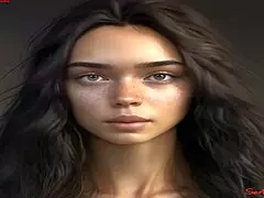 The professor leads group sex gangbang with sexy latina teen brunette on beach featuring small tits