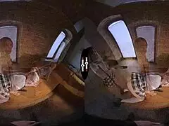 Big bad girls ride hard in the dark room vr