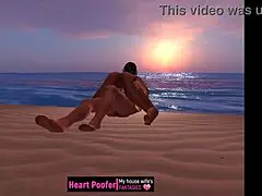 she rode her cartoon horse into the sunset with a smile 😊