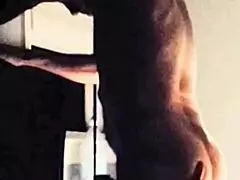 On Her Face With Cock And Balls