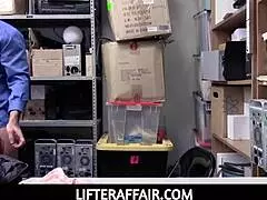 shoplifter vanna bardot begs for sex after my threats